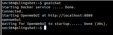 Start the local AI stack