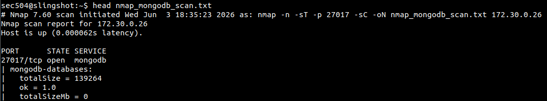 Confirm saved scan file