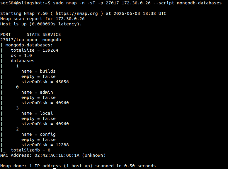 Scan .114 and enumerate SMB