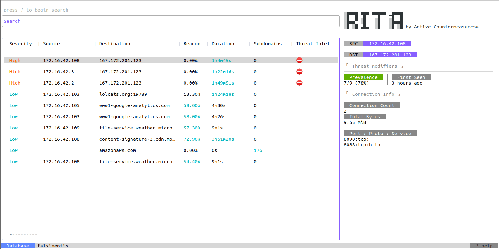 Re-read the RITA UI after tuning