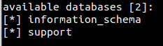 Enumerate databases